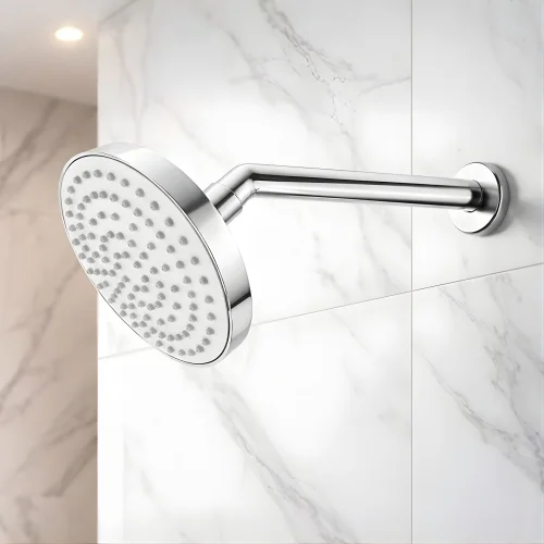 <span style="font-family:algerian"><span style="color:white"><span style="font-size:12px"><span style="background-color:#78706E">ABS</span></span></span></span><br> 5" OVERHEAD SHOWER WITH ARM - Image 2