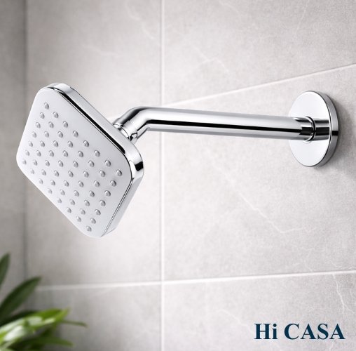 <span style="font-family:algerian"><span style="color:white"><span style="font-size:12px"><span style="background-color:#78706E">ABS</span></span></span></span><br> 5*5 OVERHEAD SHOWER WITH ARM - Image 2