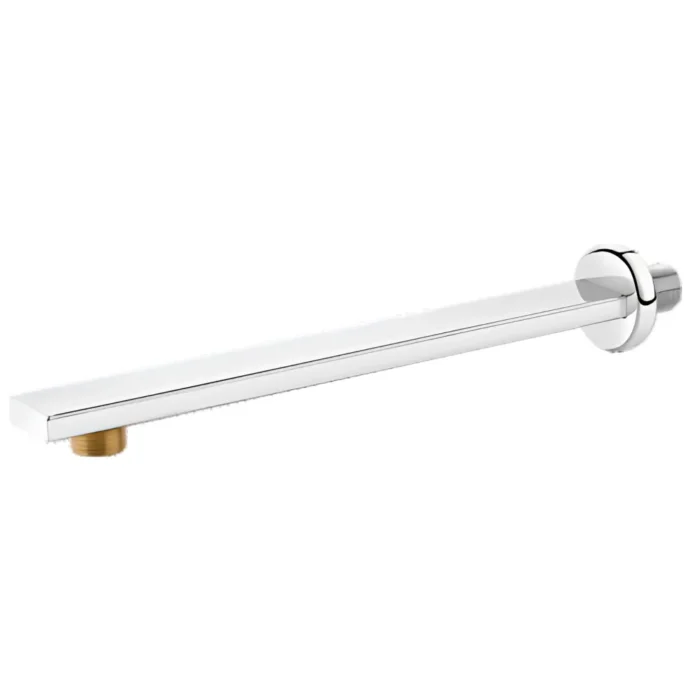 <span style="font-family:algerian"><span style="color:white"><span style="font-size:12px"><span style="background-color:#666666">SS202</span></span></span></span><br>9" RECTANGLE SHOWER ARM WITH BRASS NUT