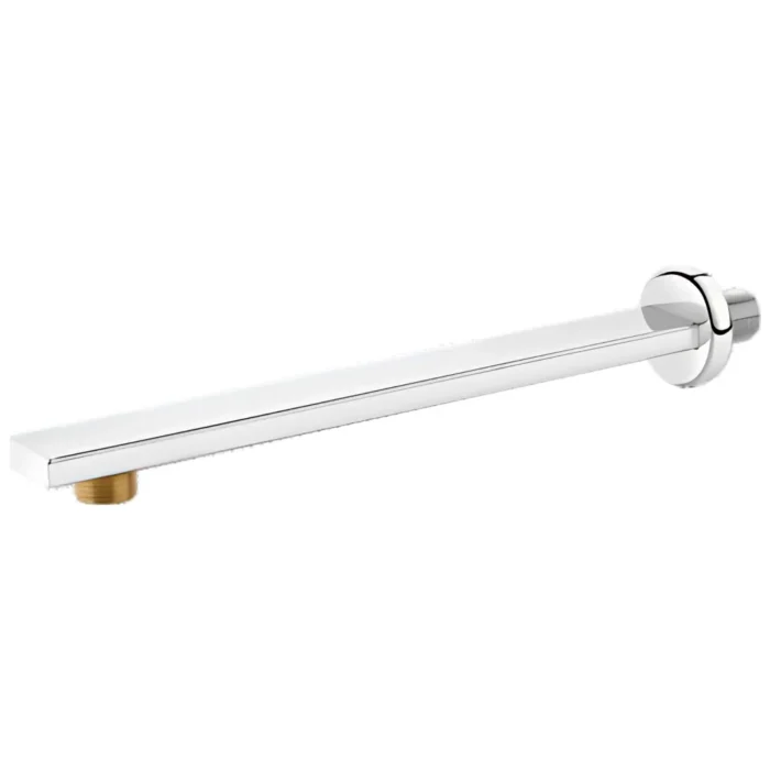 <span style="font-family:algerian"><span style="color:white"><span style="font-size:12px"><span style="background-color:#666666">SS202</span></span></span></span><br>15" RECTANGLE SHOWER ARM WITH BRASS NUT
