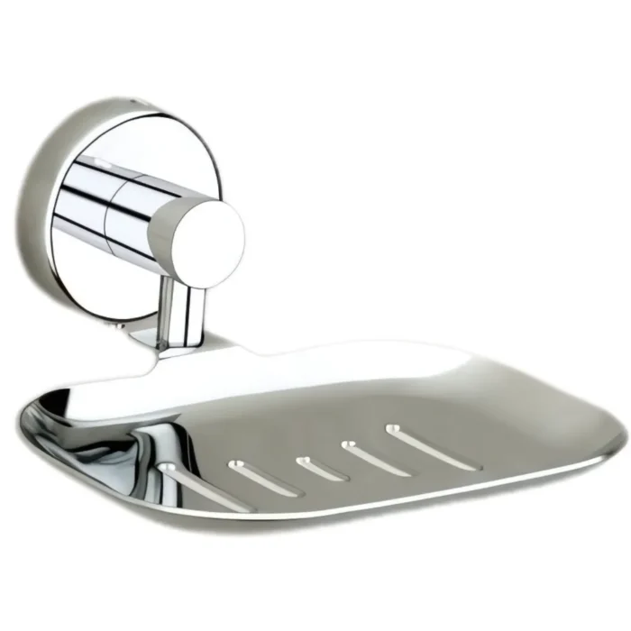 <span style="font-family:algerian"><span style="color:white"><span style="font-size:12px"><span style="background-color:#666666">SS202</span></span></span></span><br>NEXA SOAP DISH PREMIUM CHROME PLATED