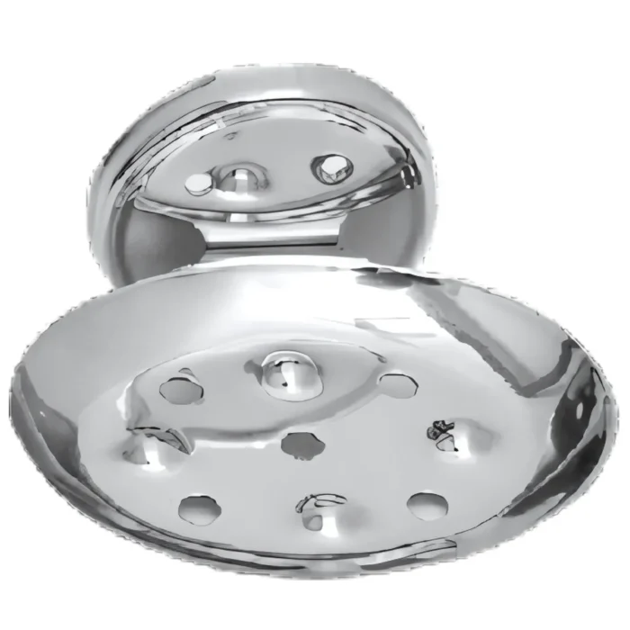 <span style="font-family:algerian"><span style="color:white"><span style="font-size:12px"><span style="background-color:#666666">SS202</span></span></span></span><br>AURA SOAP DISH STANDARD