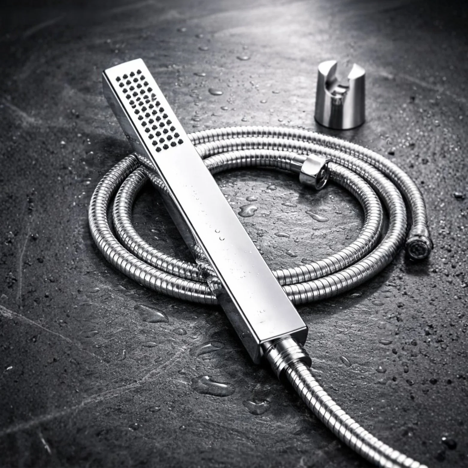 <span style="font-family:algerian"><span style="color:white"><span style="font-size:12px"><span style="background-color:#78706E">ABS</span></span></span></span><br> ASPIRE HAND SHOWER WITH 1.5MTR SHOWER TUBE - Image 2