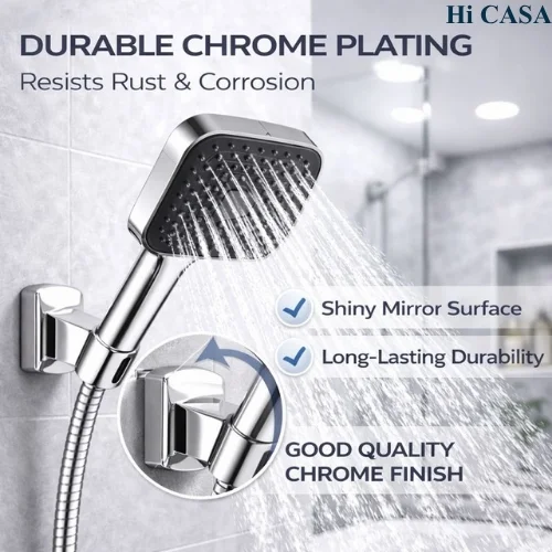 <span style="font-family:algerian"><span style="color:white"><span style="font-size:12px"><span style="background-color:#78706E">ABS</span></span></span></span><br> ASTOR HAND SHOWER WITH 1.5MTR SHOWER TUBE - Image 3