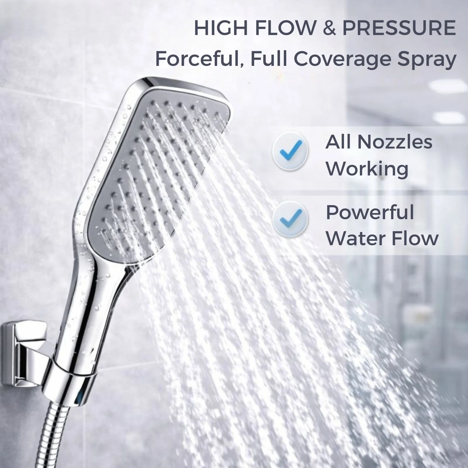 <span style="font-family:algerian"><span style="color:white"><span style="font-size:12px"><span style="background-color:#78706E">ABS</span></span></span></span><br> COMBI HAND SHOWER WITH 1.5MTR SHOWER TUBE - Image 4