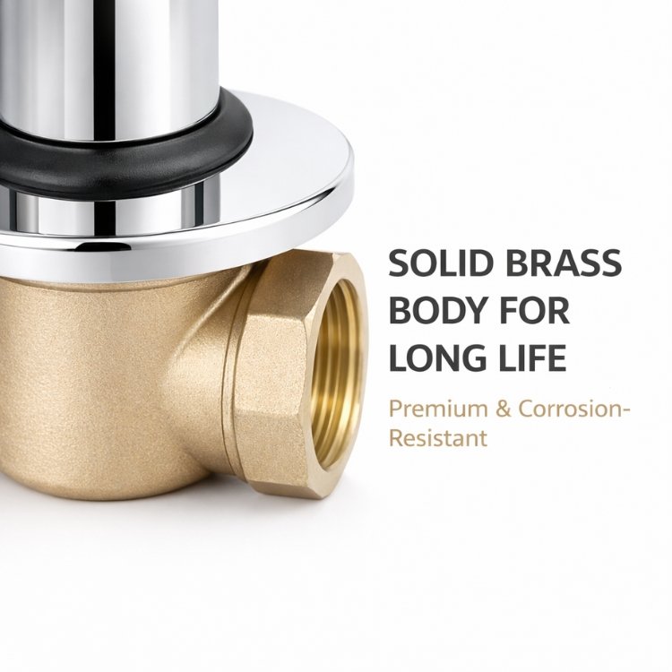 <span style="font-family:algerian"><span style="color:white"><span style="font-size:12px"><span style="background-color:#d4af37">BRASS</span></span></span></span><br> 32MM CONTROL VALVE (1.25") - Image 2