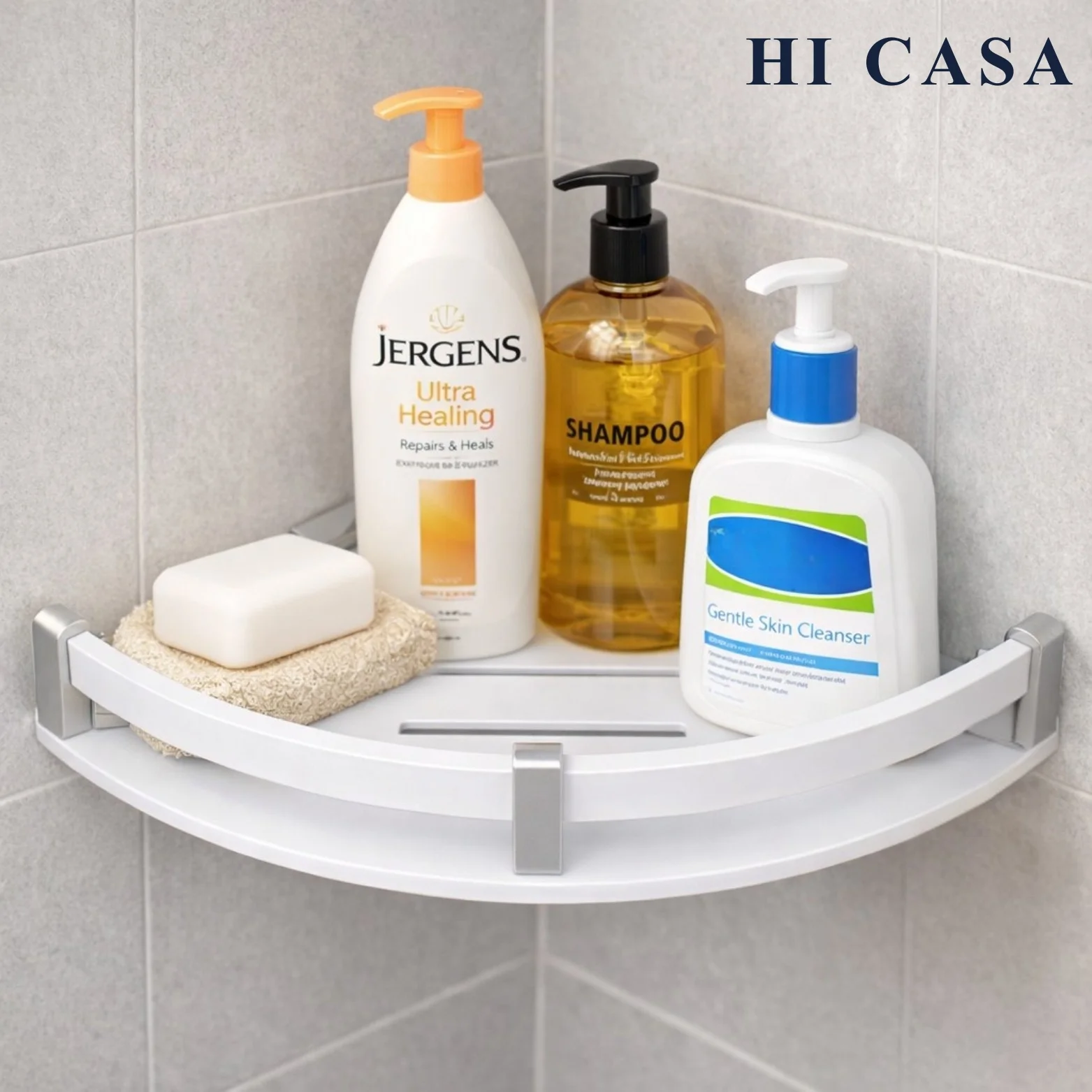 <span style="font-family:algerian"><span style="color:white"><span style="font-size:12px"><span style="background-color:#004E7A">ACRYLIC</span></span></span></span><br> CORNER SHELF 12*12 - Image 3
