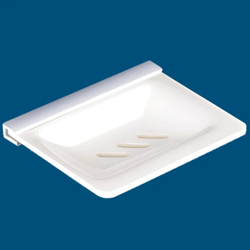 <span style="font-family:algerian"><span style="color:white"><span style="font-size:12px"><span style="background-color:#004E7A">ACRYLIC</span></span></span></span><br>SOAP DISH
