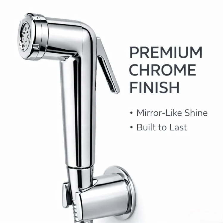 <span style="font-family:algerian"><span style="color:white"><span style="font-size:12px"><span style="background-color:#78706E">ABS</span></span></span></span><br> ABS MILANO HEALTH FAUCET WITH SHOWER TUBE - Image 3