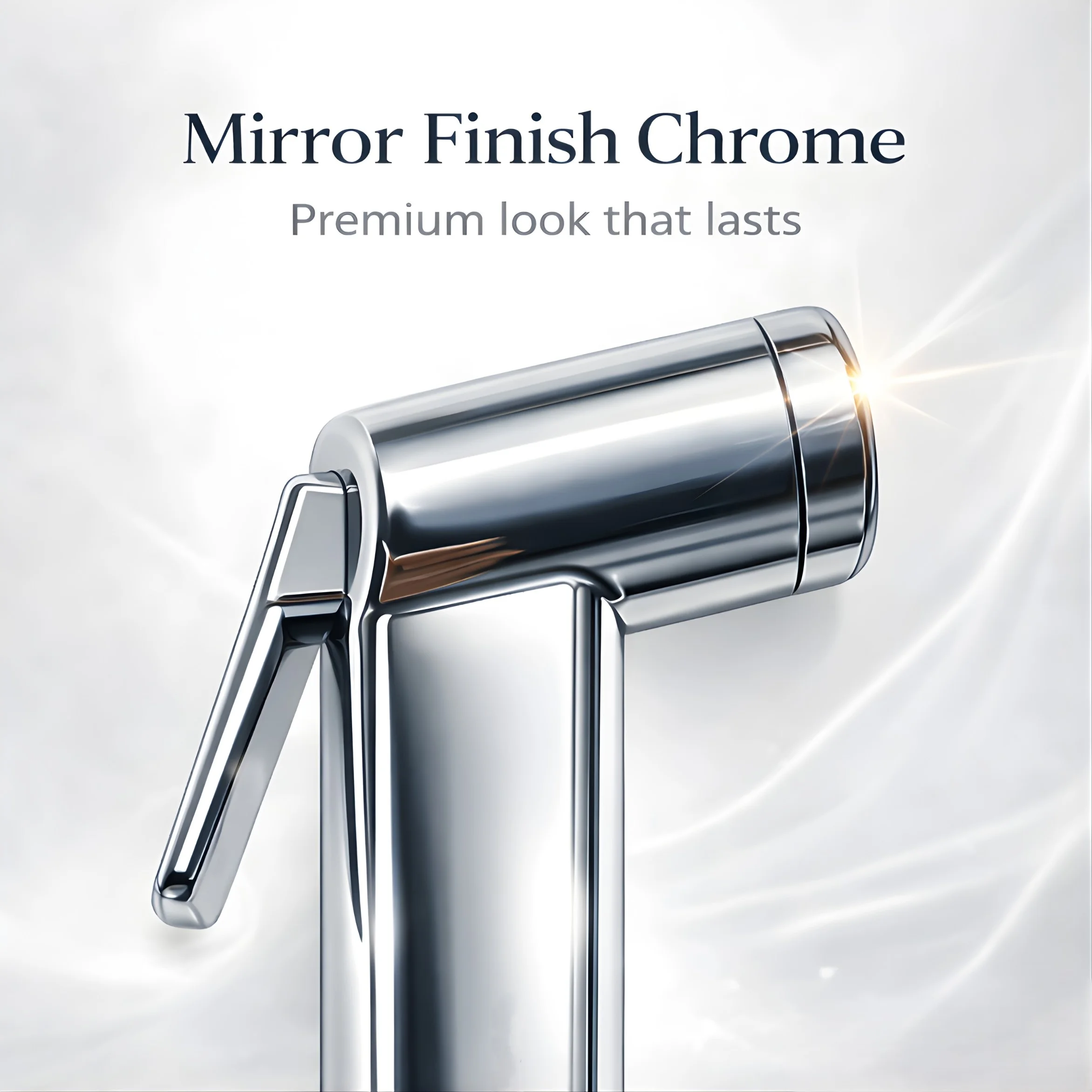 <span style="font-family:algerian"><span style="color:white"><span style="font-size:12px"><span style="background-color:#78706E">ABS</span></span></span></span><br> QUBID HEALTH FAUCET WITH SHOWER TUBE - Image 2