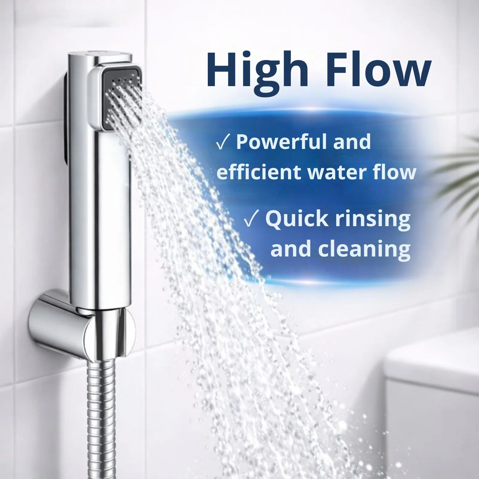 <span style="font-family:algerian"><span style="color:white"><span style="font-size:12px"><span style="background-color:#78706E">ABS</span></span></span></span><br> DUAL FLOW HEATH FAUCET WITH SHOWER TUBE - Image 2