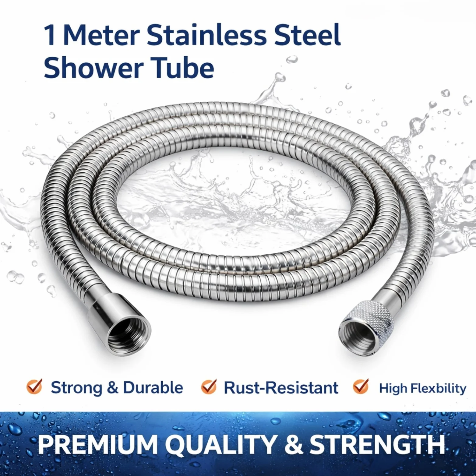 <span style="font-family:algerian"><span style="color:white"><span style="font-size:12px"><span style="background-color:#78706E">ABS</span></span></span></span><br> DUAL FLOW HEATH FAUCET WITH SHOWER TUBE - Image 7