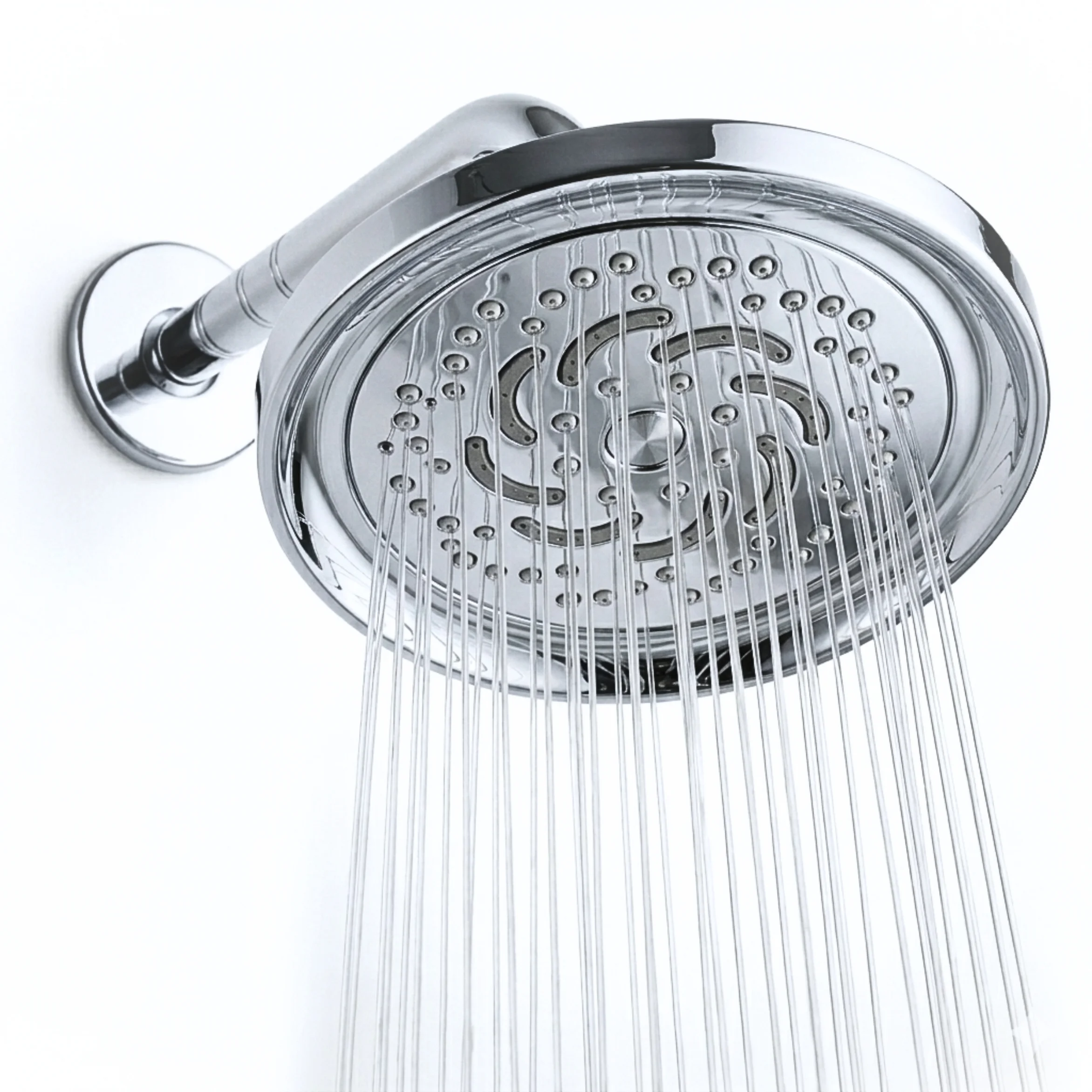 <span style="font-family:algerian"><span style="color:white"><span style="font-size:12px"><span style="background-color:#78706E">ABS</span></span></span></span><br> 5" HELIX ROUND OVERHEAD SHOWER - Image 2