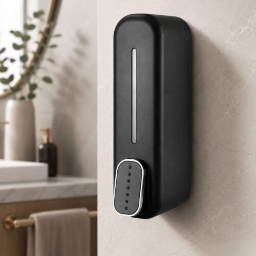 DOLPHIN SOAP DISPENSER BLACK